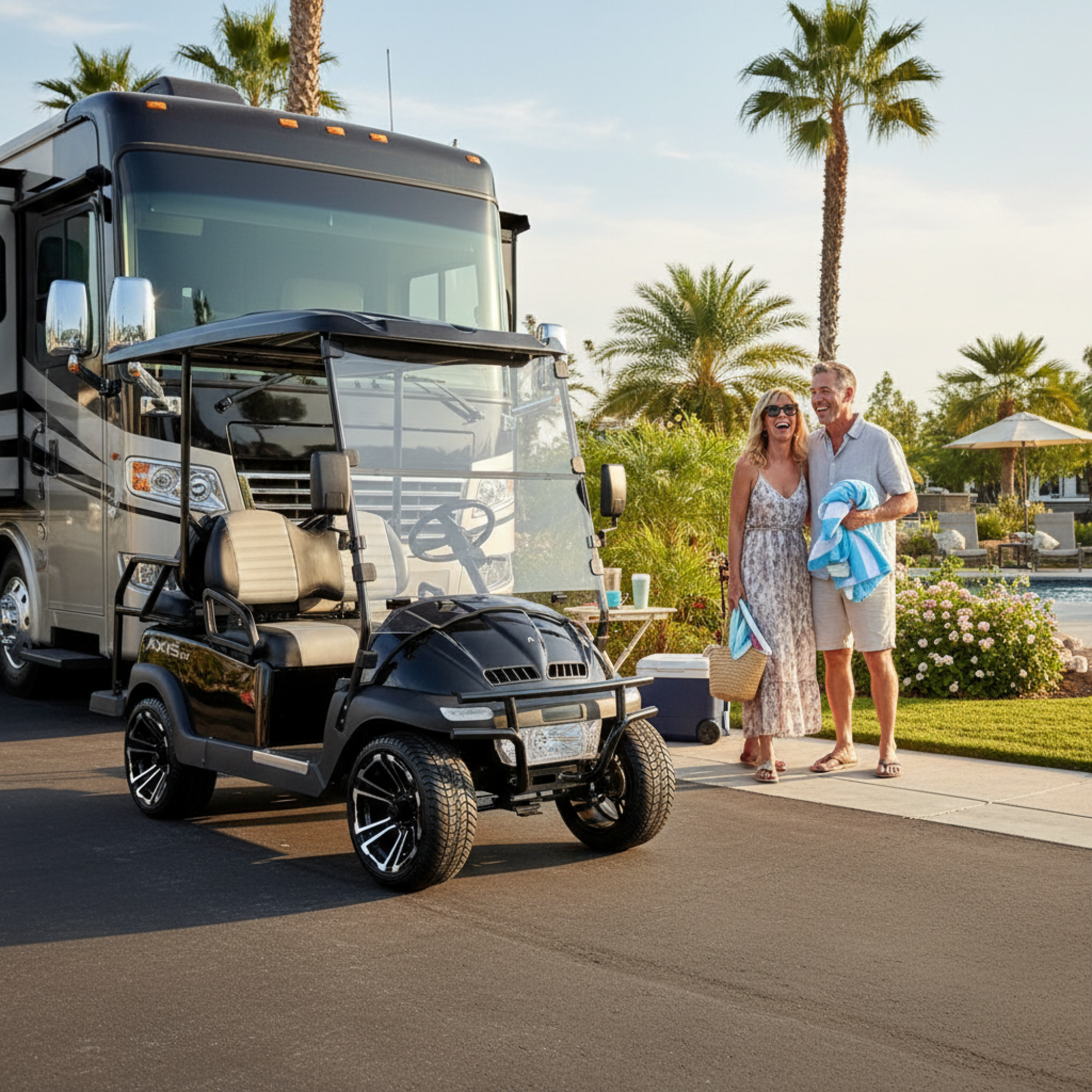 Axis EV Offroad Utility Golf Carts - by Hi-Sun