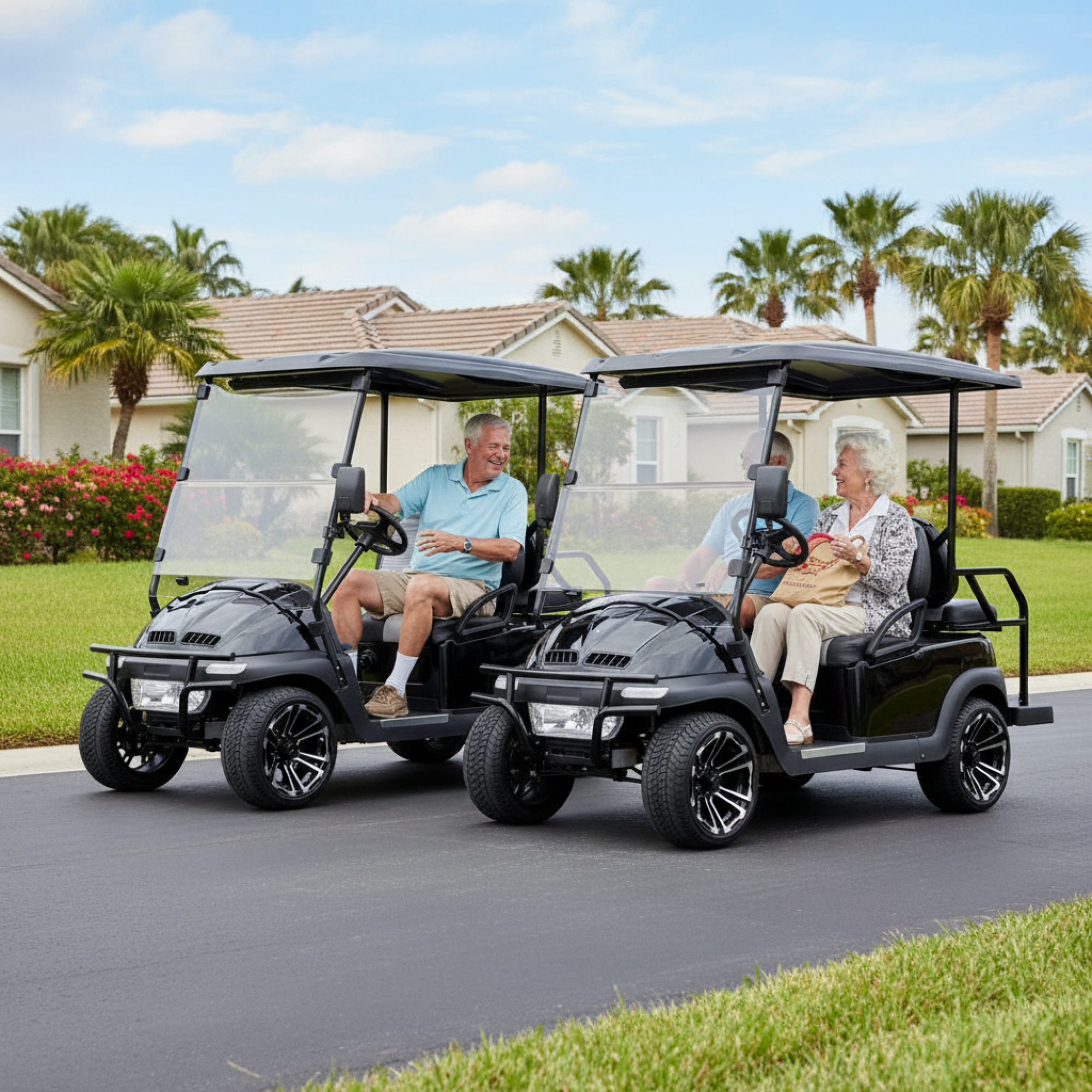 Axis EV Offroad Utility Golf Carts - by Hi-Sun