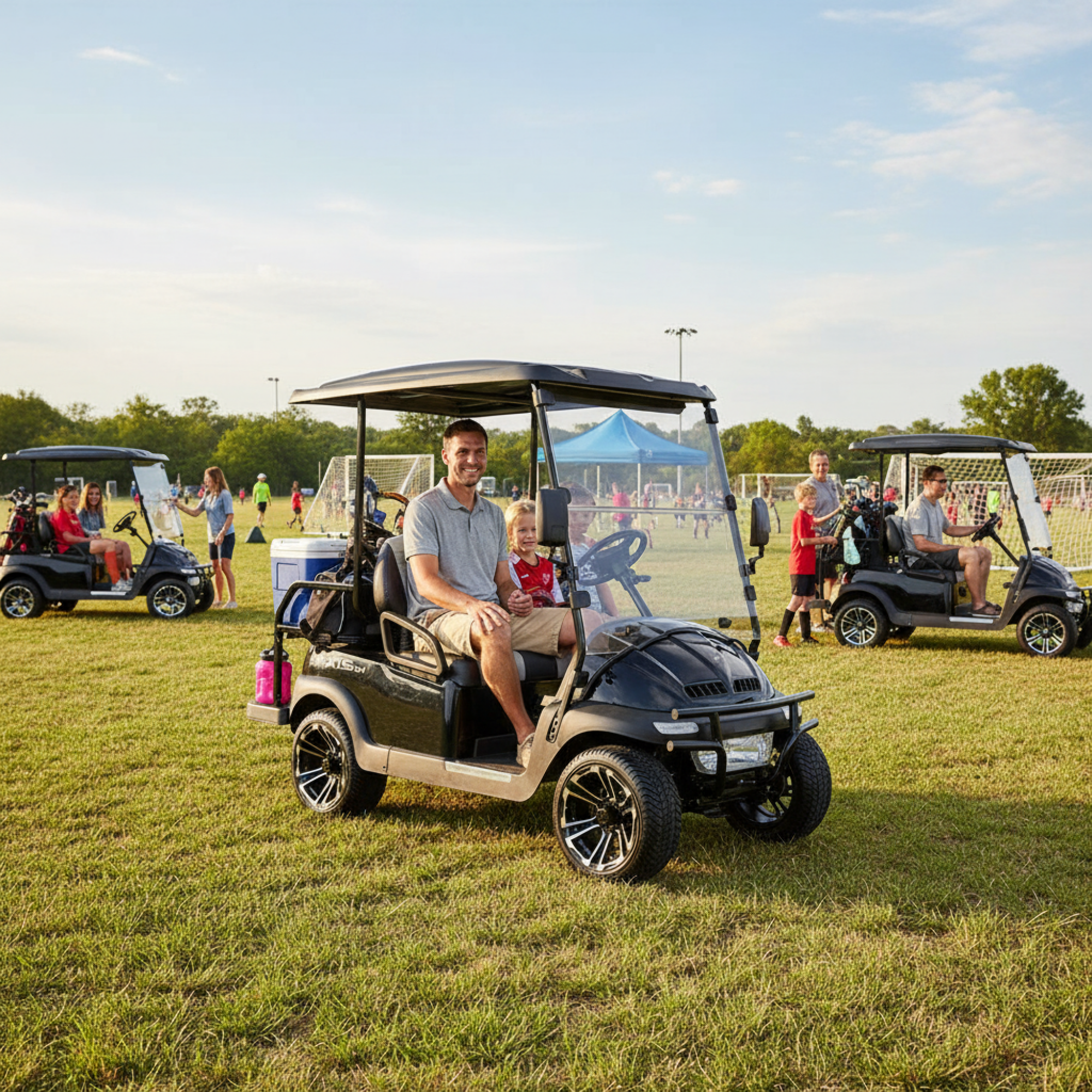 Axis EV Offroad Utility Golf Carts - by Hi-Sun