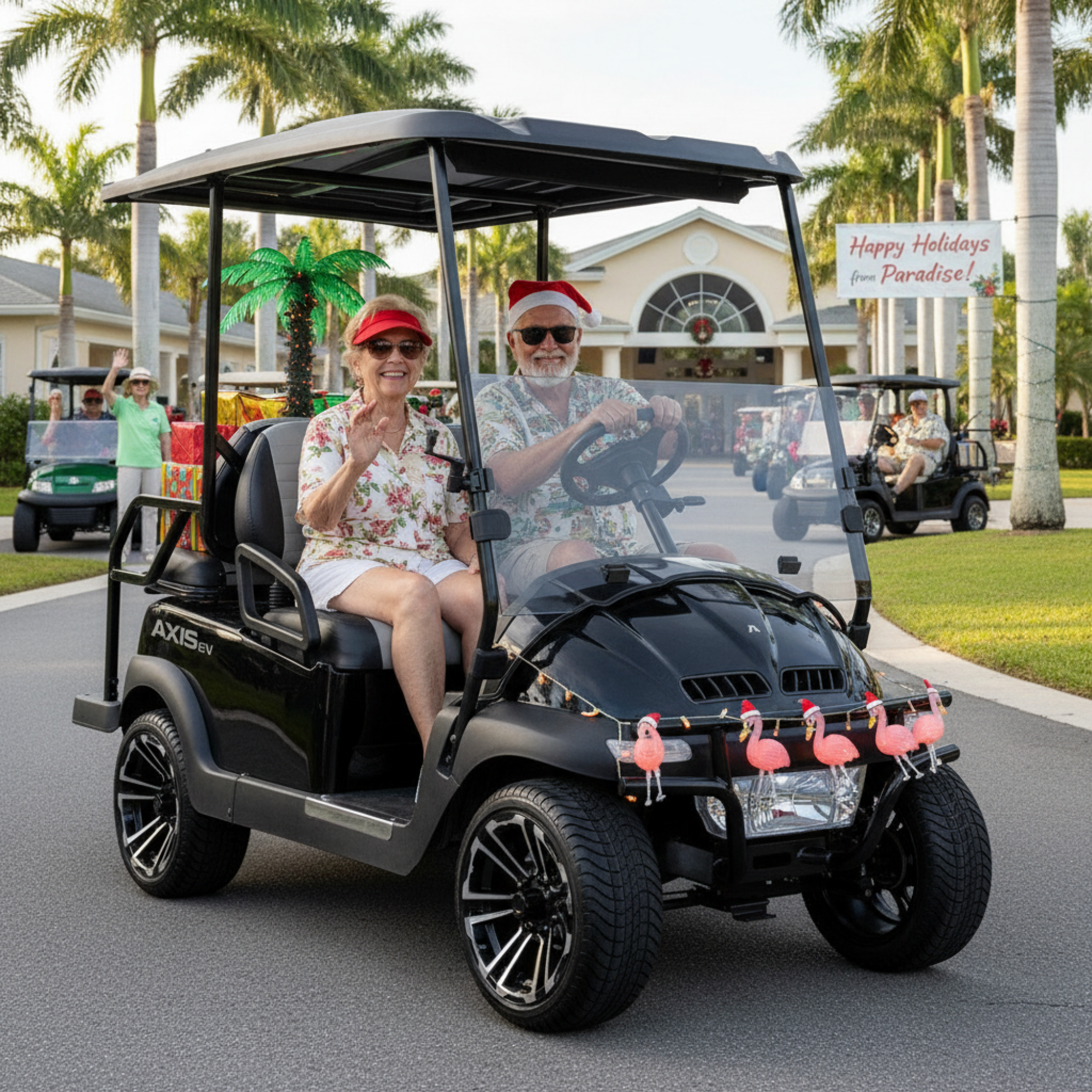 Axis EV Offroad Utility Golf Carts - by Hi-Sun